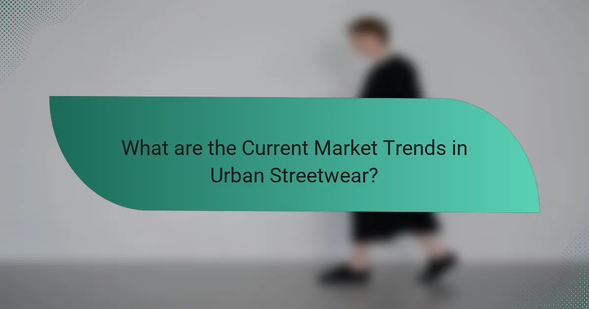 What are the Current Market Trends in Urban Streetwear?